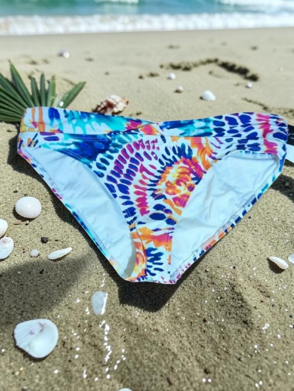La Blanca Vibrant Multicolor Swim Bottoms NWat Sz 10